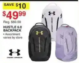 Dunham's Sports Under Armour Hustle 6.0 Backpack offer