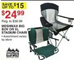 Dunham's Sports Meshmax Big Boy Or Xl Stadium Chair offer