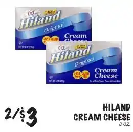 Hiland cream cheese
