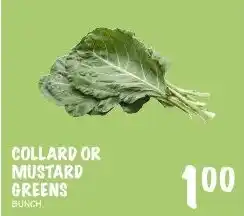 Foodarama Collard Or Mustard Greens Bunch offer