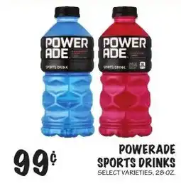 Foodarama Powerade sports drinks offer