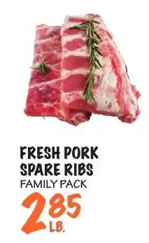 Foodarama Fresh Pork Spare Ribs offer
