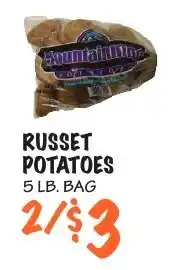 Foodarama Fountain Bluff Russet Potatoes offer