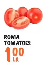 Foodarama Roma tomatoes offer