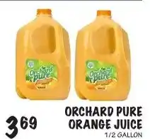 Foodarama Orchard pure orange juice offer