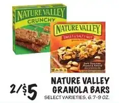 Foodarama Nature Valley granola bars offer
