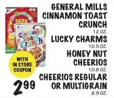 Foodarama General Mills Cinnamon Toast Crunch offer