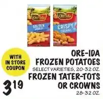Foodarama Ore-ida frozen potatoes offer