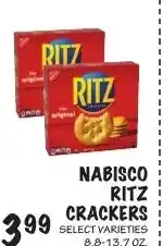 Foodarama Nabisco ritz crackers offer