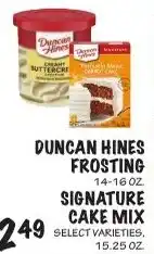Foodarama Duncan Hines frosting offer