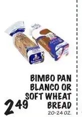 Foodarama Bimbo pan blanco or soft wheat bread offer