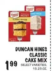 Foodarama Duncan Hines classic cake mix offer