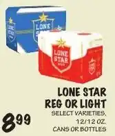 Foodarama Lone Star Reg or Light offer