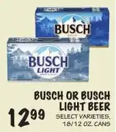 Foodarama Busch or Busch Light Beer offer