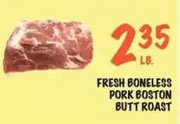 Foodarama Fresh boneless pork boston butt roast offer