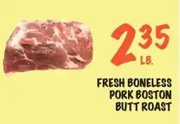 Foodarama Fresh boneless pork boston butt roast offer