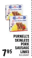 Foodarama Purnell's skinless pork sausage links offer