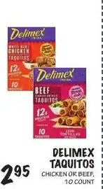 Foodarama Delimex taquitos offer