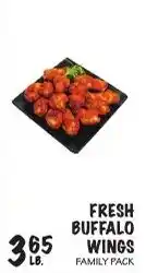 Foodarama Fresh buffalo wings offer