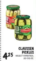 Foodarama Claussen pickles offer