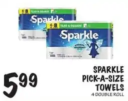 Foodarama Sparkle pick-a-size towels offer
