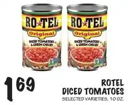 Foodarama Rotel diced tomatoes offer