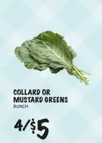 Foodarama Collard Or Mustard Greens Bunch offer