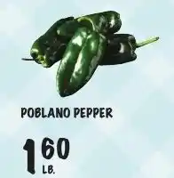 Foodarama Poblano pepper offer