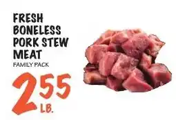 Foodarama Fresh boneless pork stew meat offer