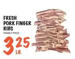 Foodarama Fresh pork finger ribs offer