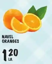 Foodarama Navel oranges offer