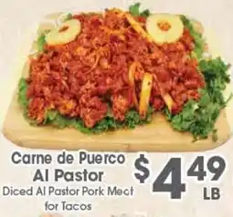 Arteagas Food Center Carne de Puerco Al Pastor offer