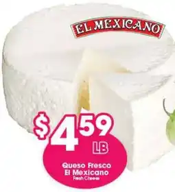 Arteagas Food Center El Mexicano Queso Fresco offer