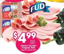 Arteagas Food Center Original Fud Original Cooked Ham offer