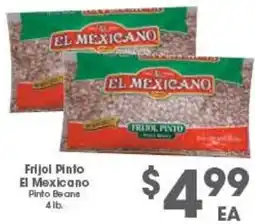 Arteagas Food Center El Mexicano Frijol Pinto offer