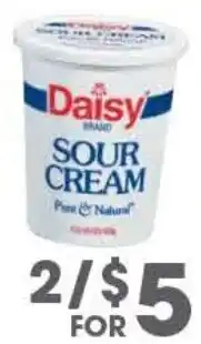 Arteagas Food Center Daisy sour cream offer