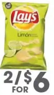 Arteagas Food Center Lay's Limon offer