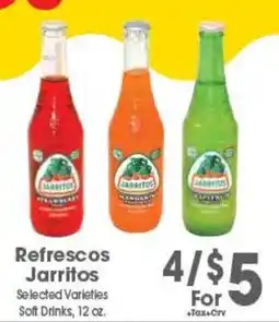 Arteagas Food Center Refrescos Jarritos offer