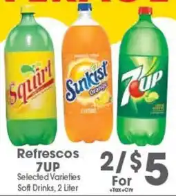 Arteagas Food Center Refrescos 7UP offer