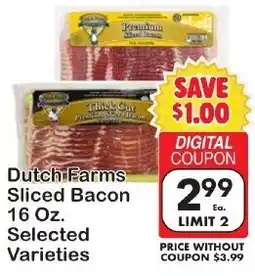 Fairplay Dutch Farms Sliced Bacon offer