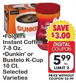 Fairplay Folgers instant coffee offer