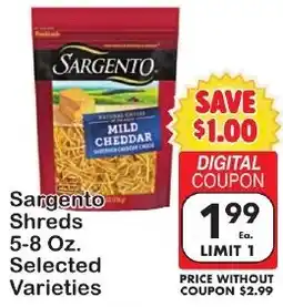 Fairplay Sargento Shreds offer