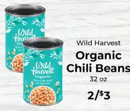 Sunset Foods Wild Harvest organic chili beans in sauce offer