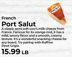 Sunset Foods French Port Salut offer