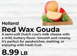 Sunset Foods Holland red wax gouda offer
