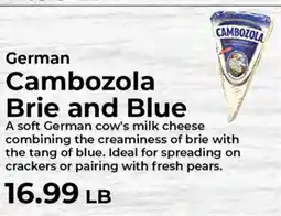 Sunset Foods German Cambozola Brie and Blue offer