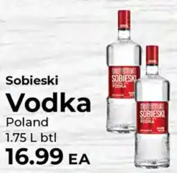 Sunset Foods Sobieski Vodka offer