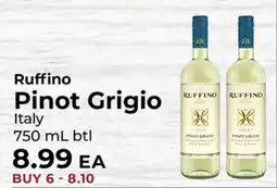 Sunset Foods Ruffino Pinot Grigio offer