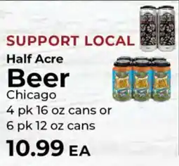 Sunset Foods Half Acre Beer offer