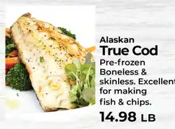 Sunset Foods Alaskan True Cod offer